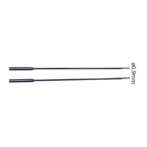 Haste Tipo Ray-Ban Ø 0,9mm x 135mm (Preta)