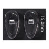 Plaquete em Silicone Simetrica Parafuso 15mm Fina - Image 2
