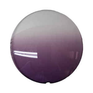 Placa Sol CR39 Base 6 Ø 75mm Deg. Roxo