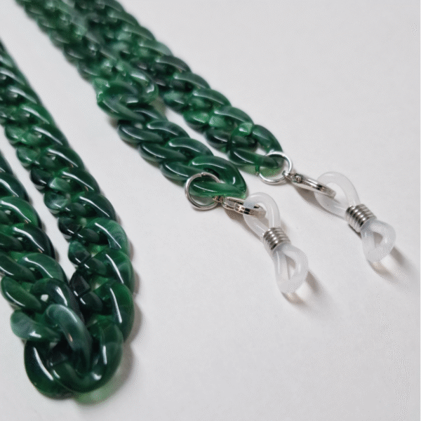 Correntes Acrílicas  - Verde