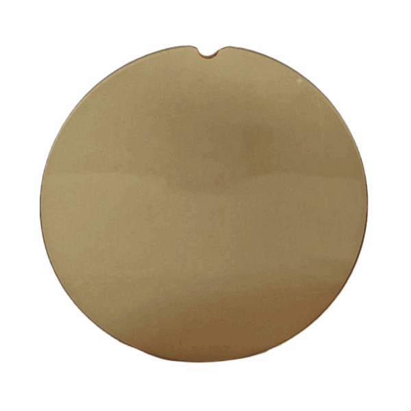 Placa Sol CR39 Base 6 Ø 76mm Amarelo 1115