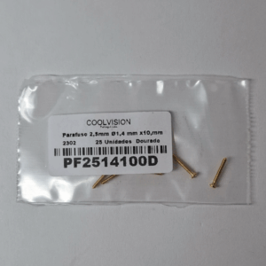 Parafuso  Ø 1,4mm - 2,5x1,4x10mm Dourado
