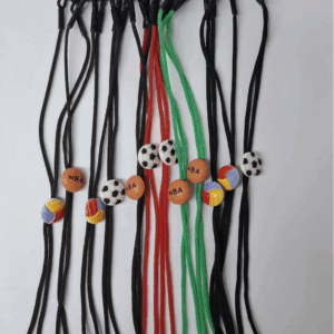 Cordão de Algodão Criança Bolas Diversas