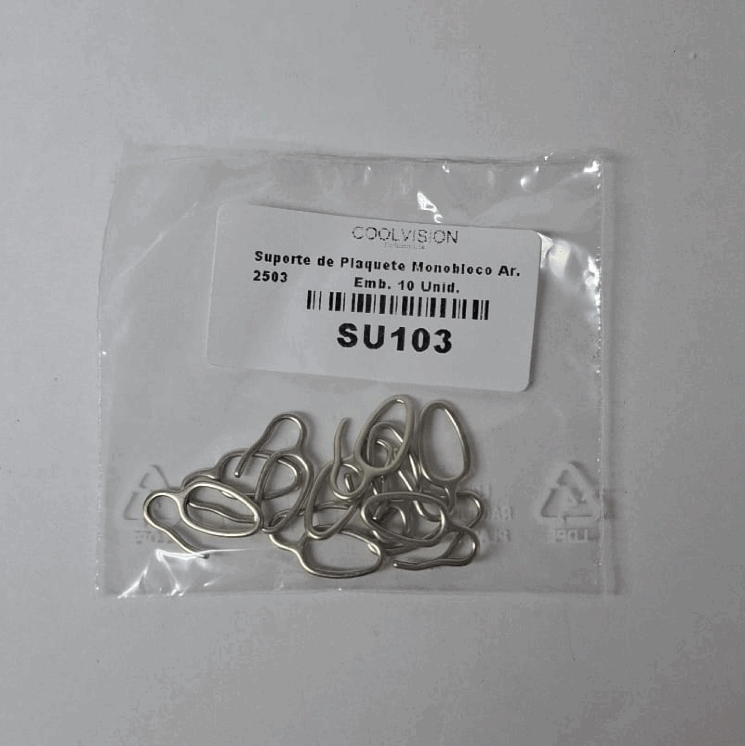 Suporte de Plaquete Monobloco Ar.